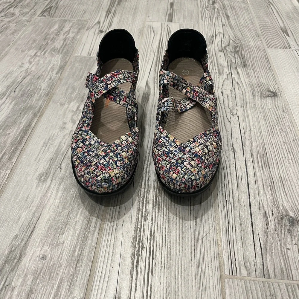 Bernie Mev Muliti Color Platform Shoes Size 39